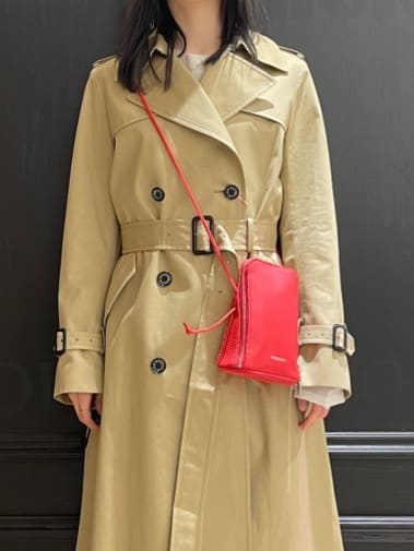 Karinさんの「DRESSTERIOR｜◆シュリンクレザーマルチポーチ」を使ったコーディネート