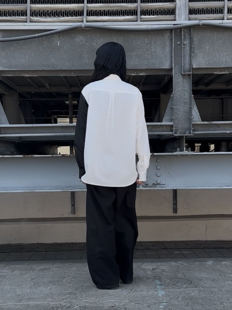 ミヅキさんの「tk.TAKEO KIKUCHI｜◆ダイヤゴナルスイッチシャツ」を使ったコーディネート