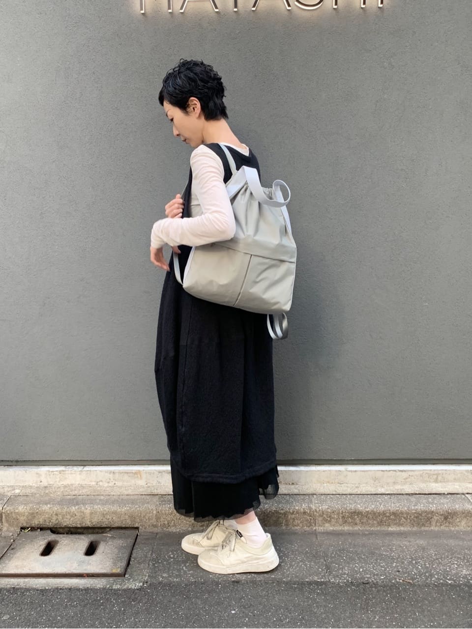 Kさんの「HIROKO HAYASHI｜LUINI（ルイーニ）2wayナップサック」を使ったコーディネート