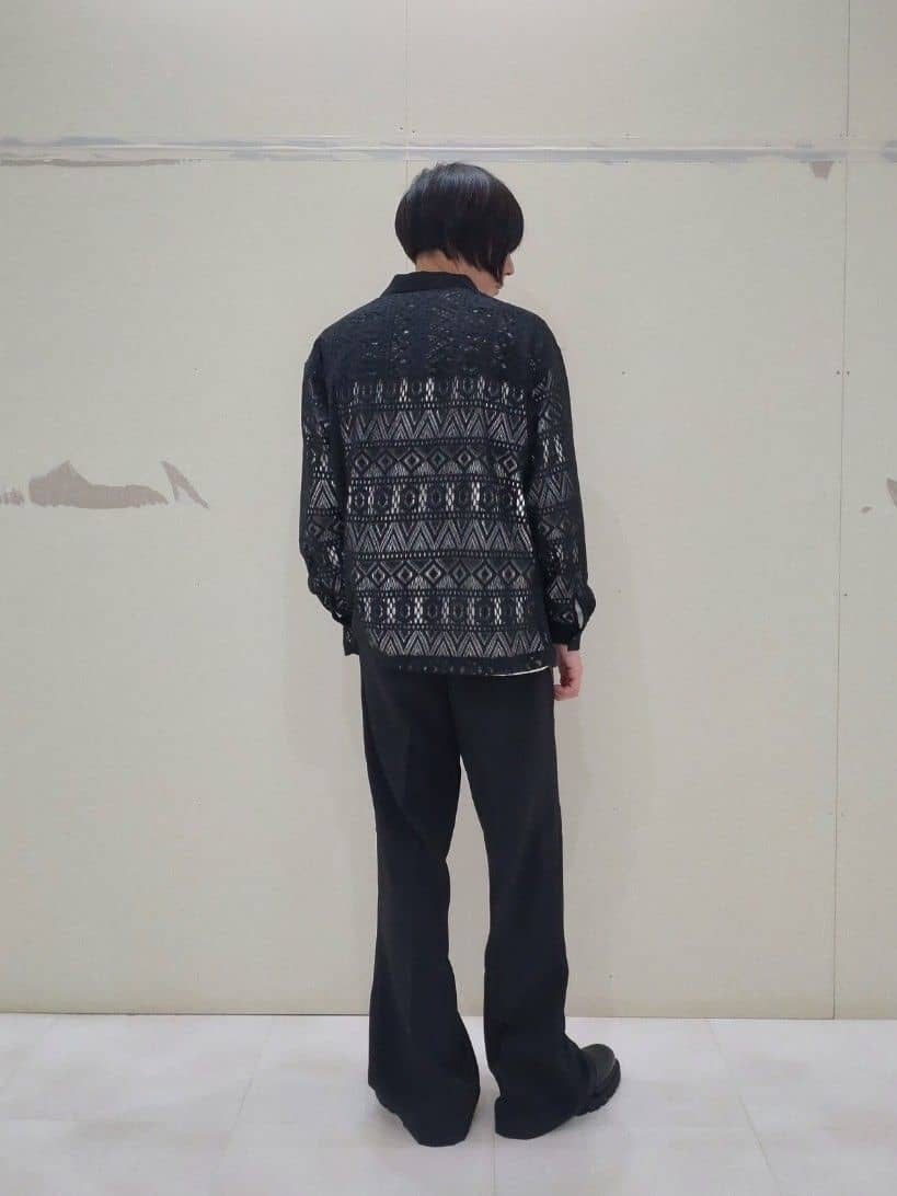 KENさんの「tk.TAKEO KIKUCHI｜◆長袖レースシャツ」を使ったコーディネート