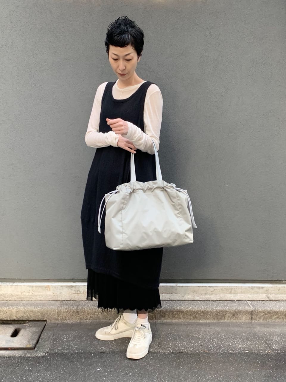 Kさんの「HIROKO HAYASHI｜LUINI（ルイーニ）トートバッグ」を使ったコーディネート