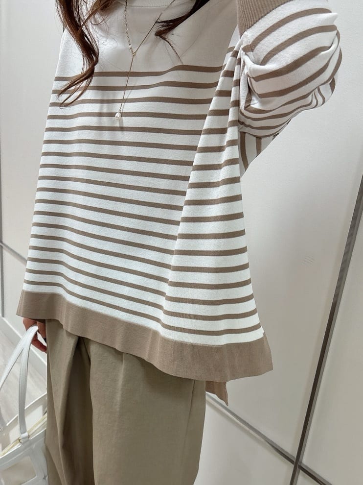 R.Kさんの「UNTITLED｜◆【セットアップ可能】フロントラップ ワイドパンツ」を使ったコーディネート