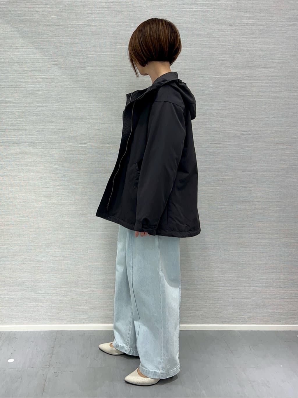 Shinakoさんの「UNTITLED｜ライトダブルリングネックレス」を使ったコーディネート