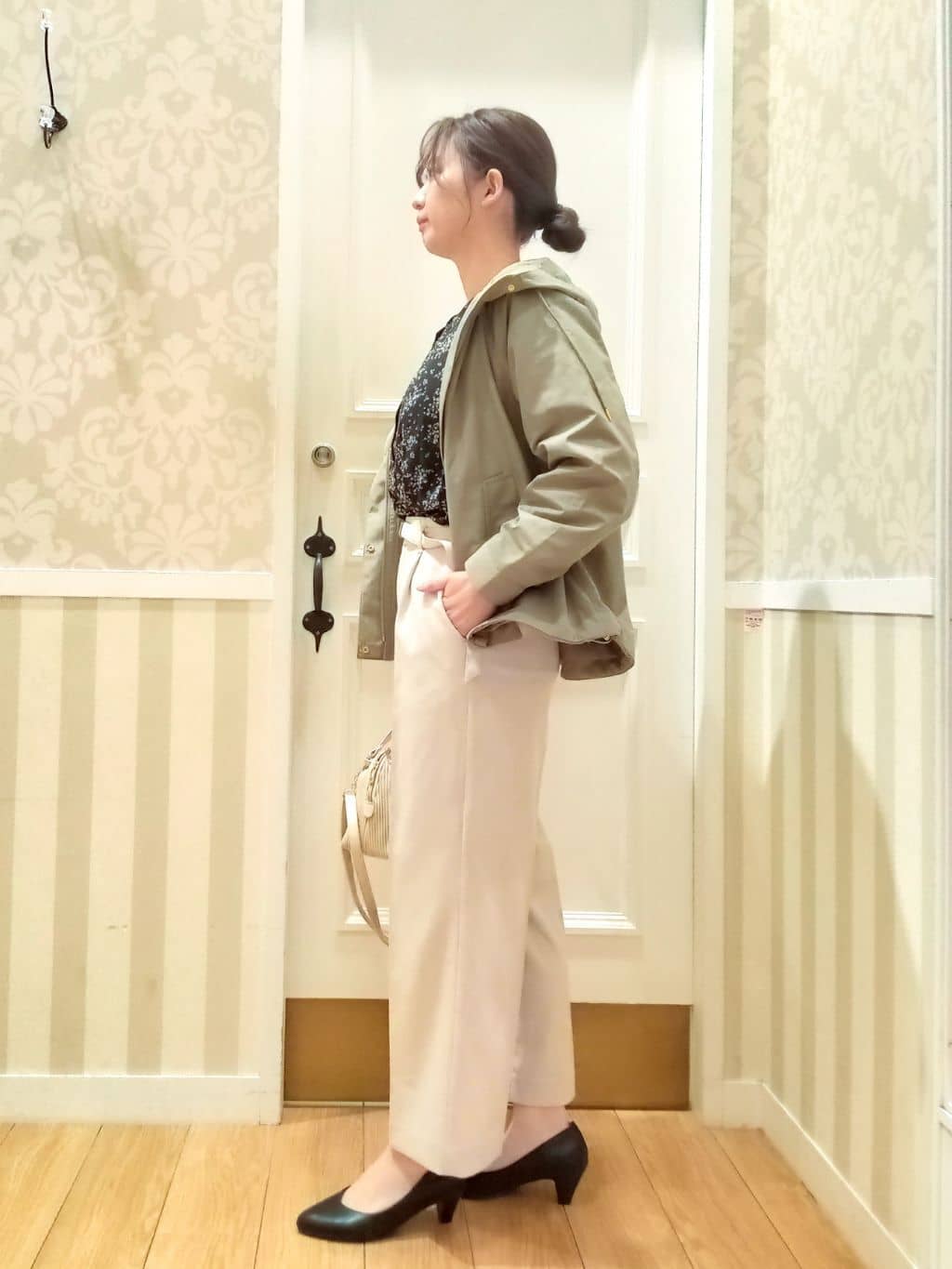 Nakaさんの「grove｜【人間工学】つつまれフィットパンプス【入卒対応可】」を使ったコーディネート