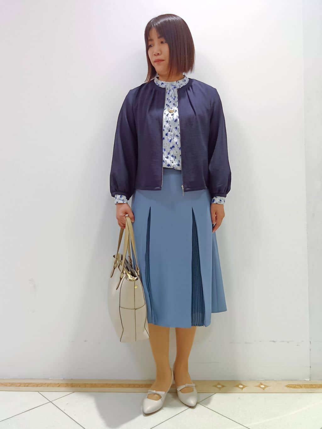 tomoさんの「Reflect｜◆【夏SALE／手洗い可】ジップアップメッシュブルゾン」を使ったコーディネート