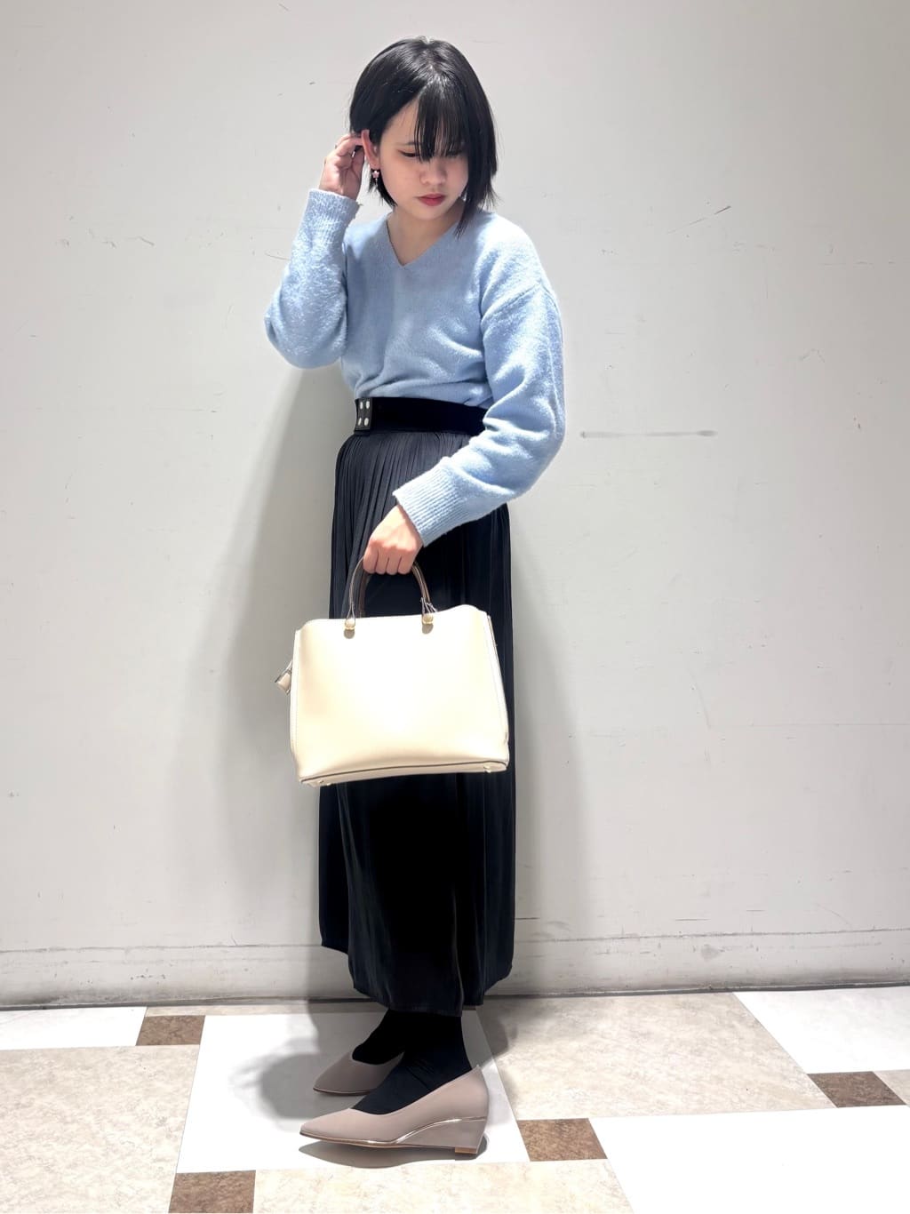 夜桜さんの「ESPERANZA｜2WAYハンドバッグ」を使ったコーディネート