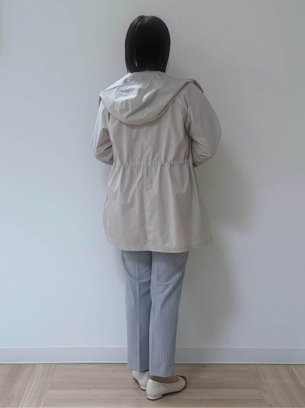 amiさんの「Reflect｜◆【WEB先行カラーあり／ヒップ周りカバー】オフボディニット」を使ったコーディネート