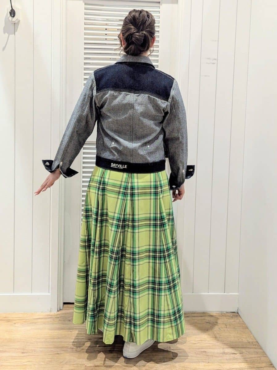 ayakaさんの「Dessin｜◆【洗える】パール調付きクロップド丈ニット（S～L）」を使ったコーディネート