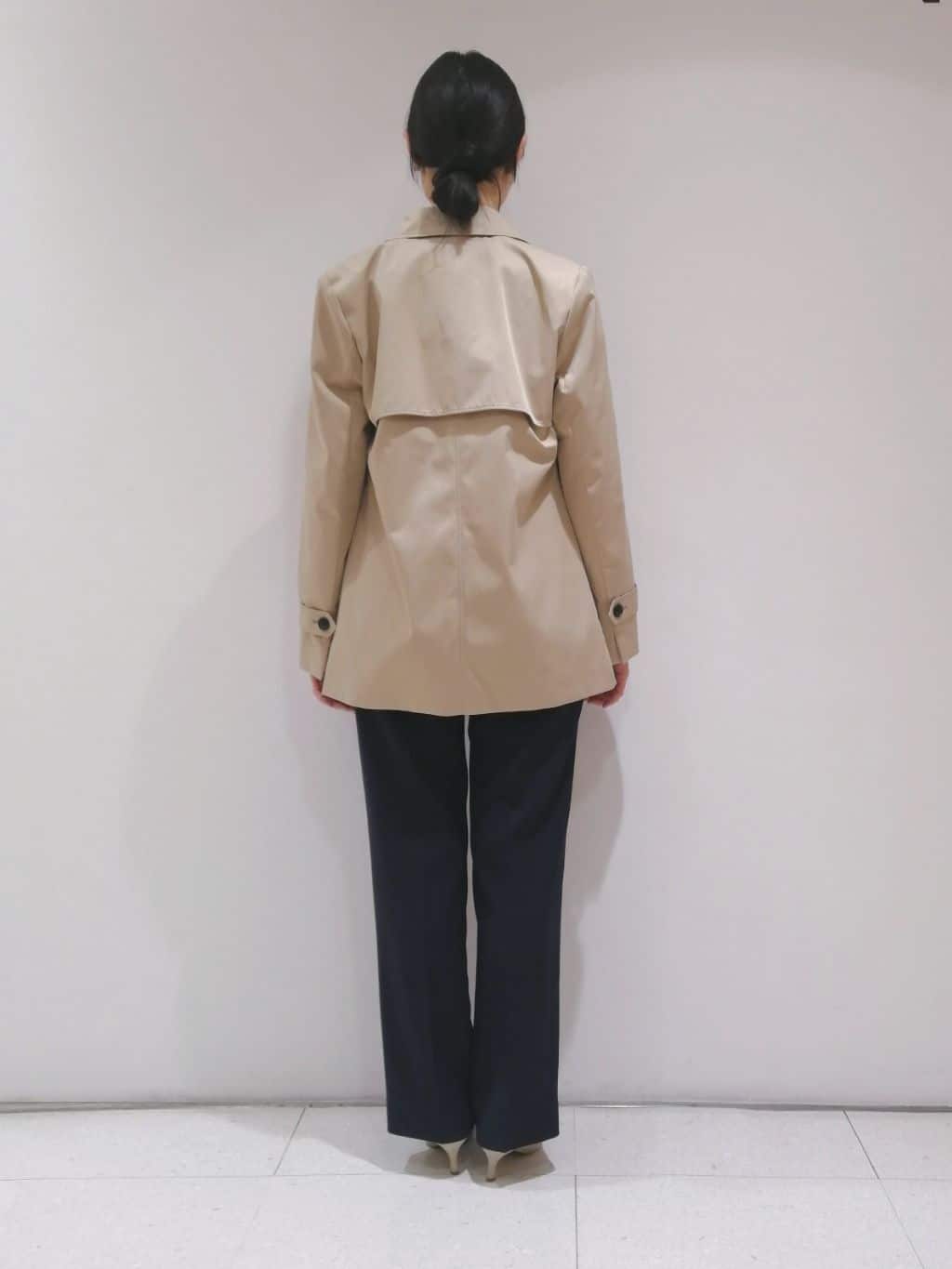 ayanoさんの「INDIVI｜◆【洗える／UVケア】ヨークフリルブラウス」を使ったコーディネート