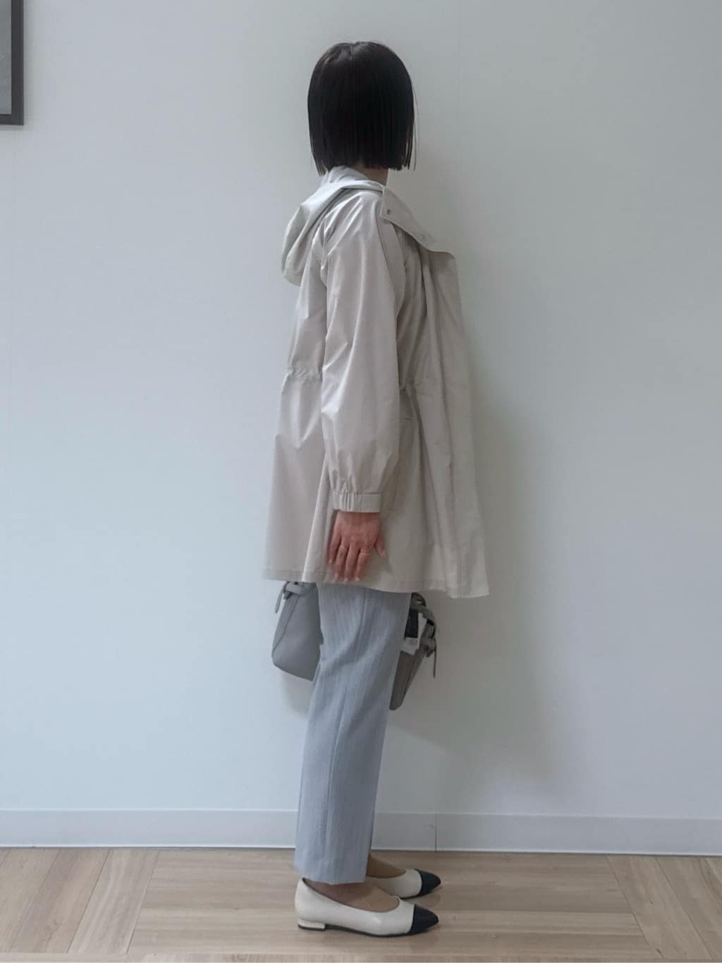 amiさんの「Reflect｜◆【WEB先行カラーあり／ヒップ周りカバー】オフボディニット」を使ったコーディネート