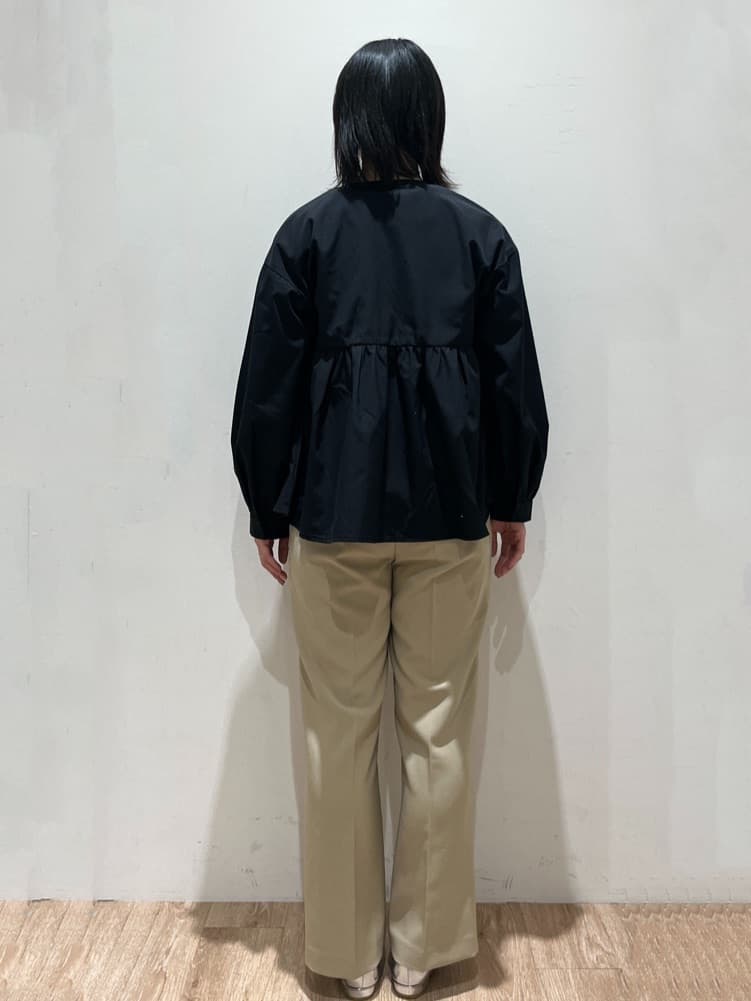 momokoさんの「OPAQUE.CLIP｜◆カレッジロゴスウェット【洗濯機洗い可】」を使ったコーディネート