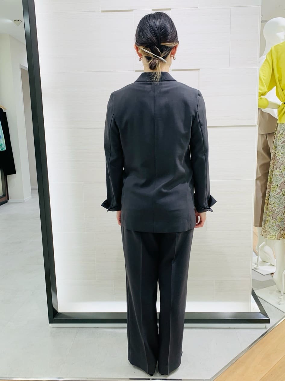 サオリさんの「UNTITLED｜◆【接触冷感/UV/セットアップ可能】ライトウェイト ワイドパンツ」を使ったコーディネート