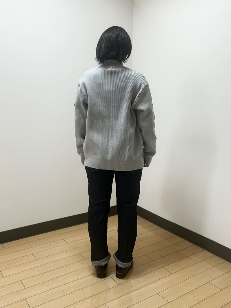 okaさんの「TAKEO KIKUCHI｜【モンスターストレッチ】日本製 ワンウォッシュ デニムパンツ」を使ったコーディネート