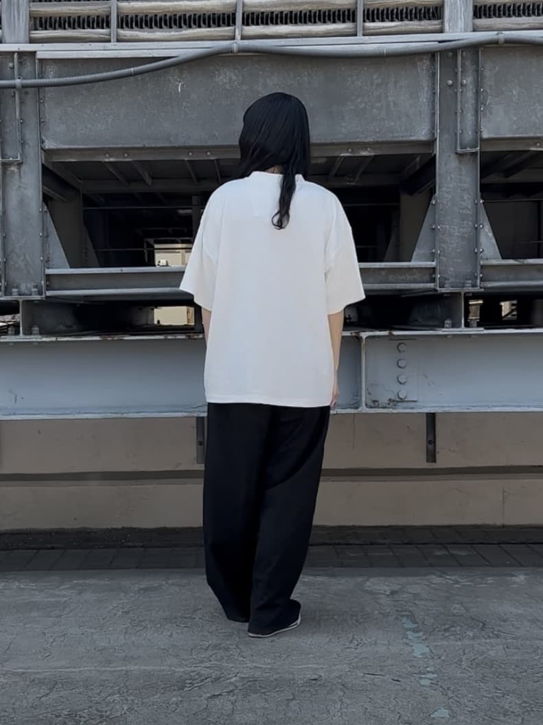 ミヅキさんの「tk.TAKEO KIKUCHI｜◆バブルアートフラワーTシャツ」を使ったコーディネート