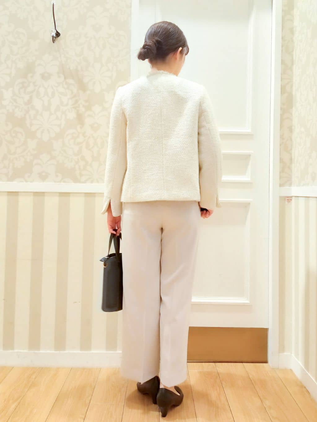 Nakaさんの「grove｜【人間工学】つつまれフィットパンプス【入卒対応可】」を使ったコーディネート