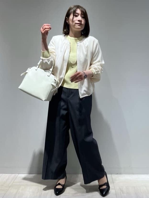 関根さんの「Reflect｜」を使ったコーディネート