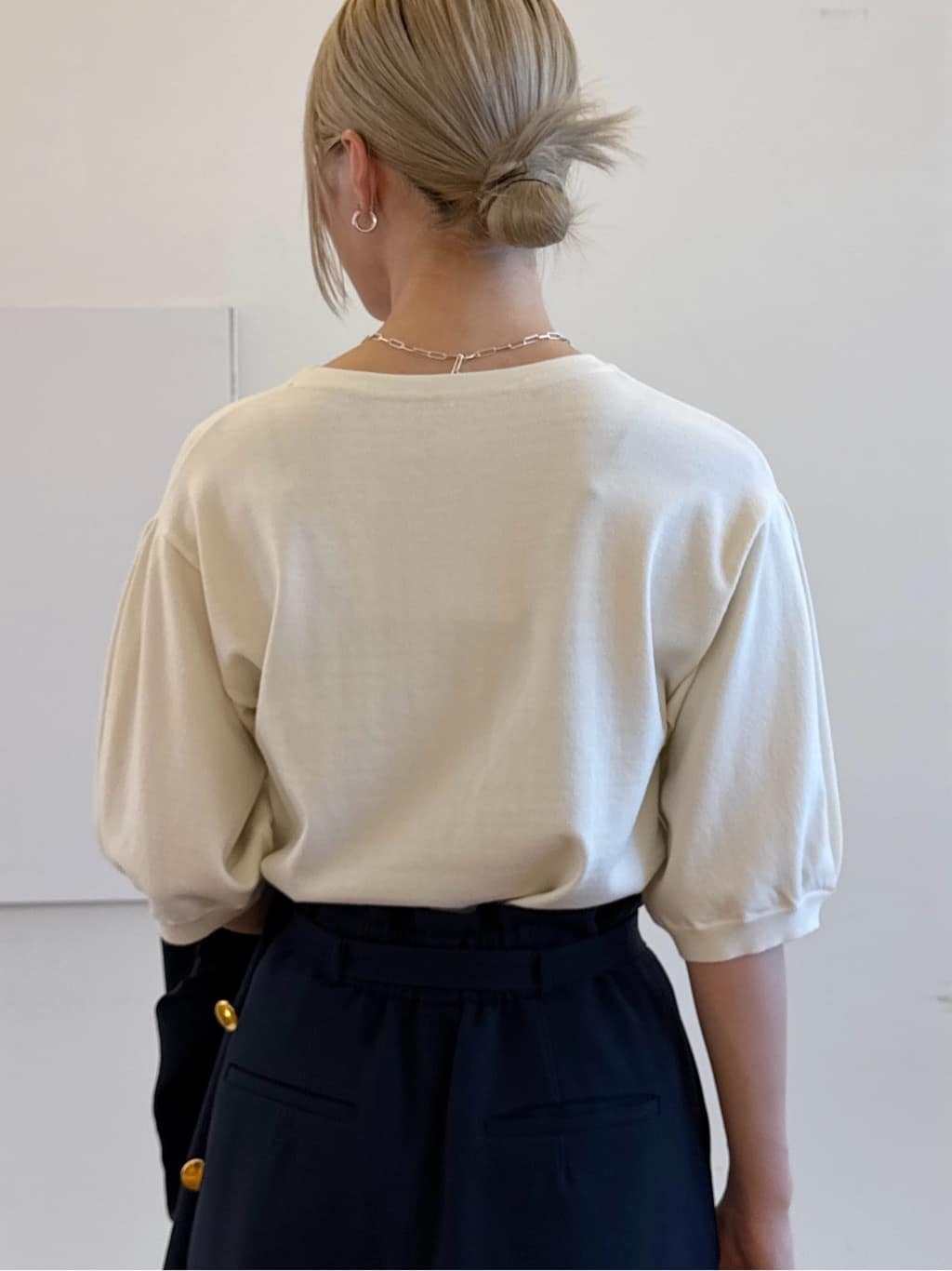 omaさんの「THE SHOP TK｜◆【ONOFF活躍／セレモニー／通勤】CAVIAN Wブレストジャケット／洗える」を使ったコーディネート