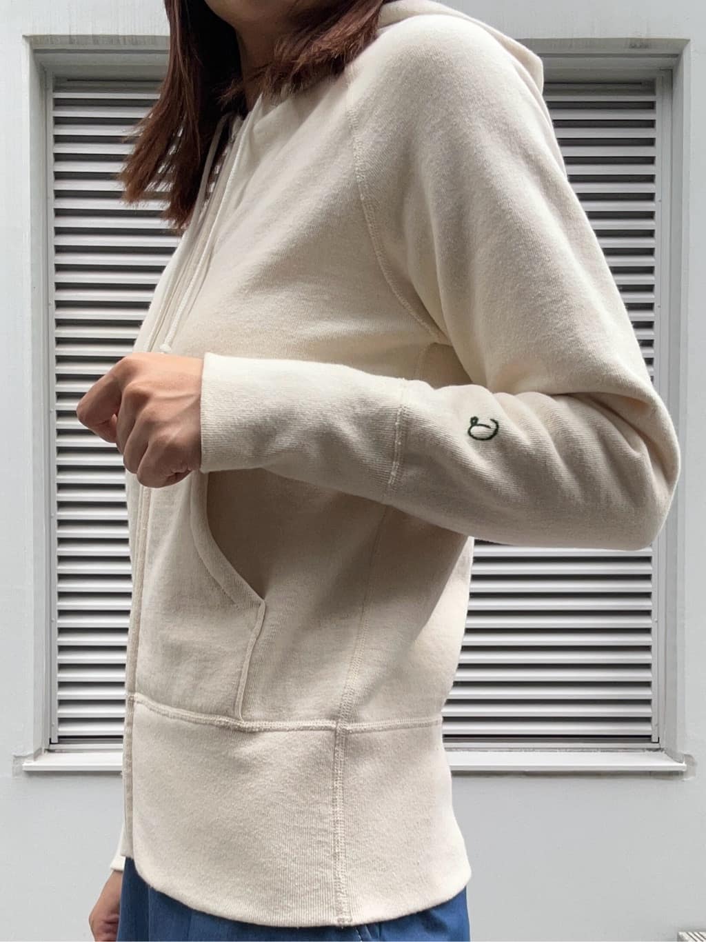 BUNさんの「DRESSTERIOR｜デキシー吊裏毛ジップアップパーカ」を使ったコーディネート