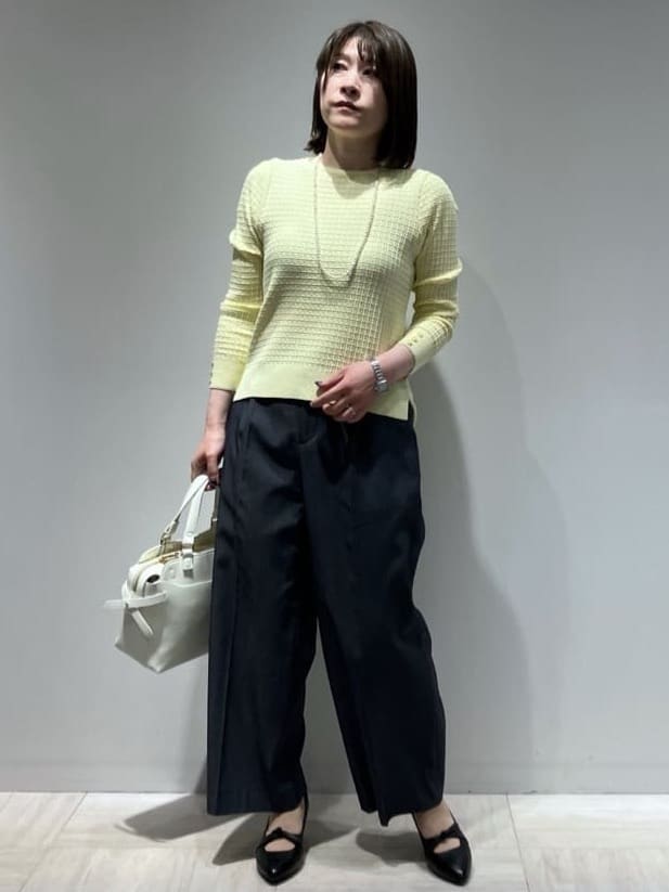 関根さんの「Reflect｜」を使ったコーディネート