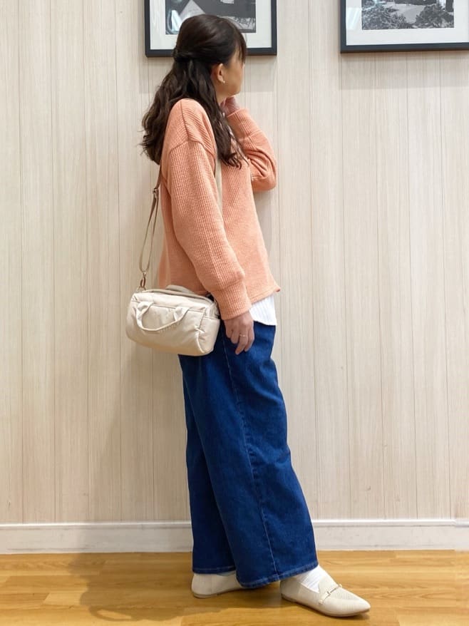 natsuさんの「SHOO･LA･RUE｜◆【洗える】ニットポインテッドローファー」を使ったコーディネート