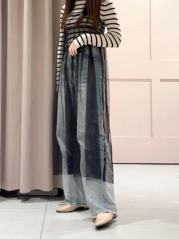 RINAさんの「ESPERANZA｜《定番》晴雨兼用クッションフラットパンプス」を使ったコーディネート