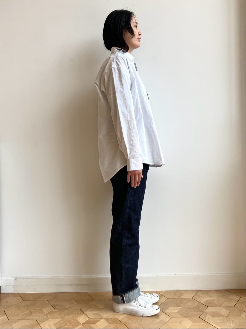 nakagawaさんの「Dessin｜◆オリジナルプリントスカーフ」を使ったコーディネート