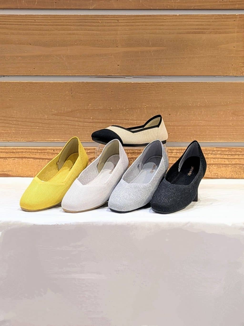 Haruさんの「SHOO･LA･RUE｜◆【高レビュー】洗えてサラサラ ニットパンプス」を使ったコーディネート
