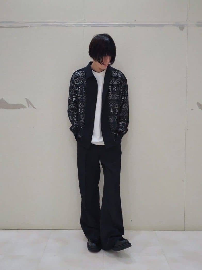 KENさんの「tk.TAKEO KIKUCHI｜◆長袖レースシャツ」を使ったコーディネート