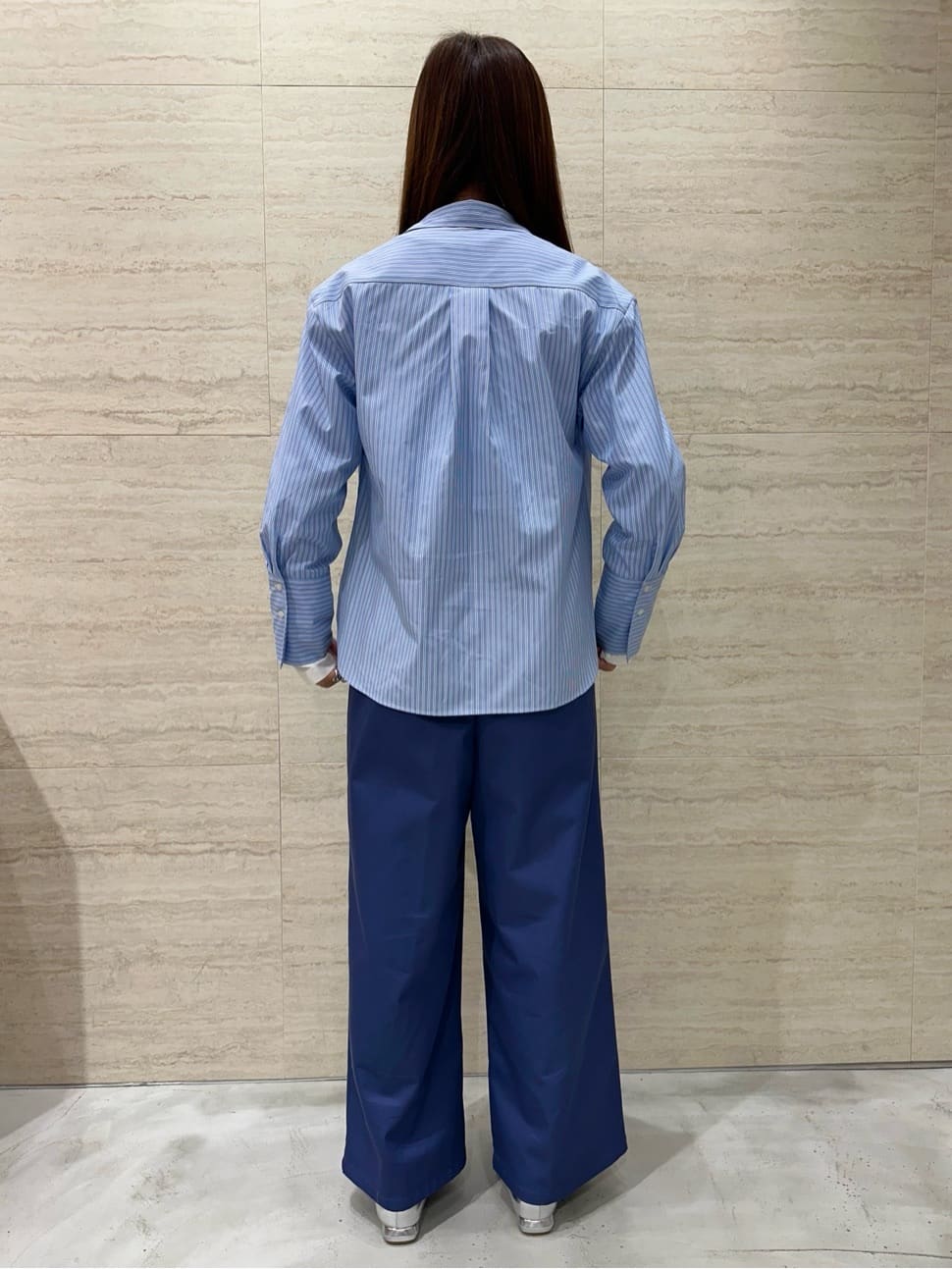 Machaさんの「OPAQUE.CLIP｜◆フォトプリントロングTシャツ【洗濯機洗い可】」を使ったコーディネート