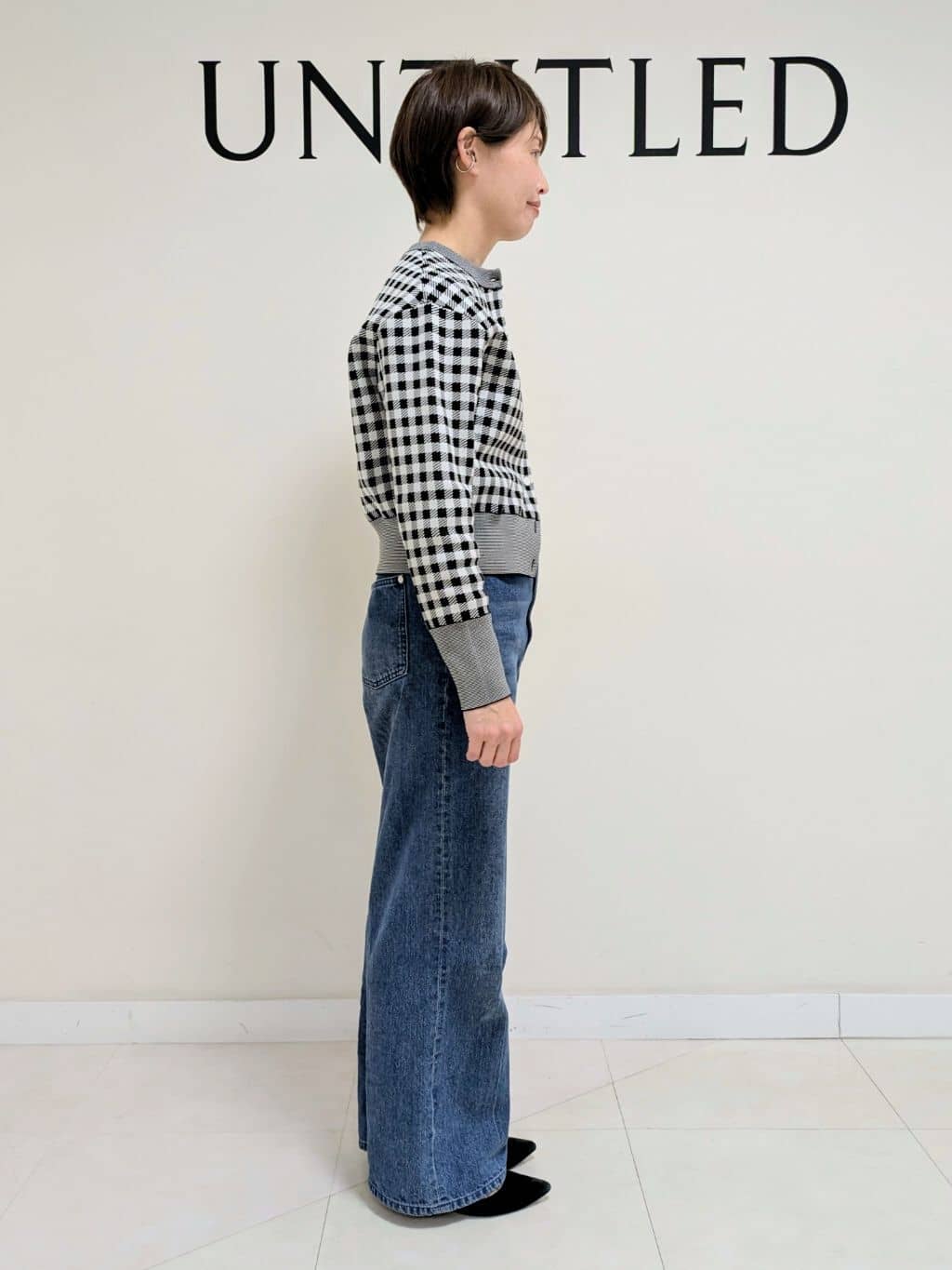 yukariさんの「UNTITLED｜◆【セットアップ可能】スポンディッシュ カーディガン」を使ったコーディネート