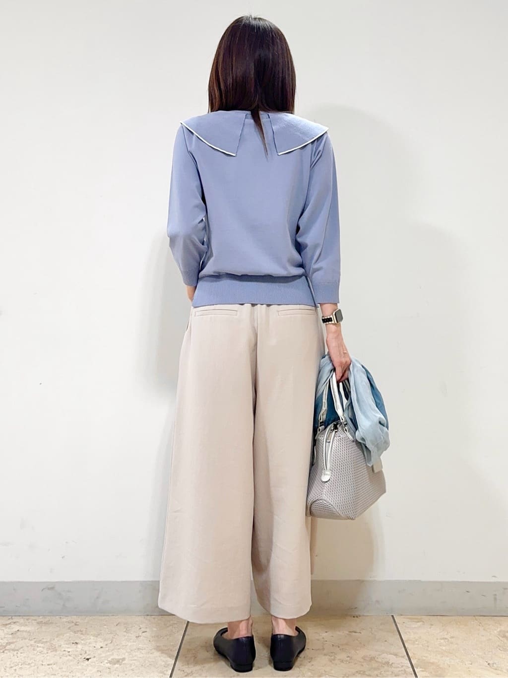 イト子さんの「Reflect｜◆ラッフルフリルプルオーバーニット」を使ったコーディネート