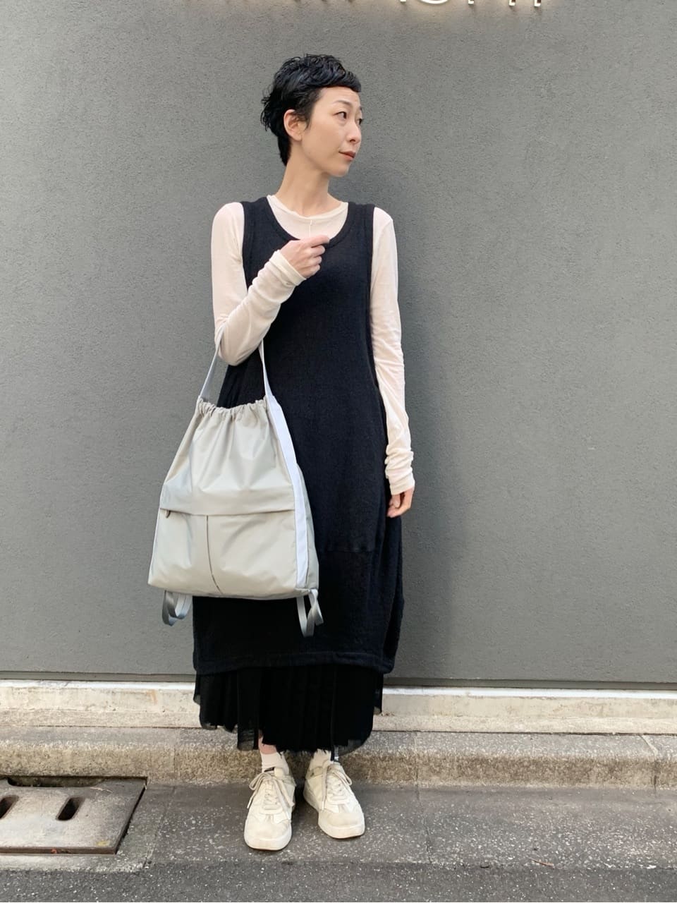 Kさんの「HIROKO HAYASHI｜LUINI（ルイーニ）2wayナップサック」を使ったコーディネート