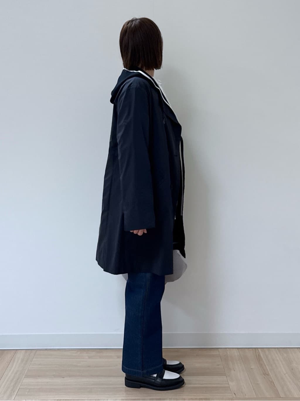 amiさんの「Reflect｜◆【手洗い可／軽い着心地】ストレッチPコート」を使ったコーディネート