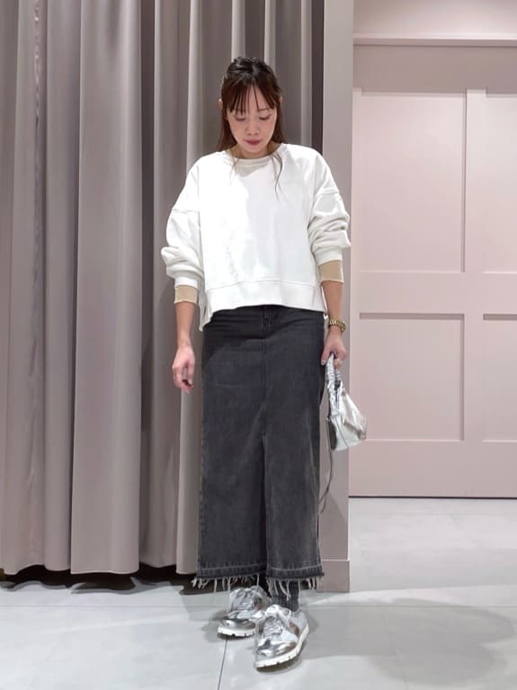 maiさんの「ESPERANZA｜サテンリボン2WAYスニーカー」を使ったコーディネート