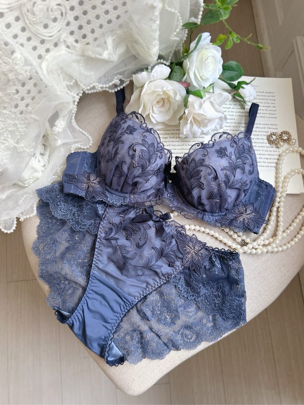 anさんの「Risa Magli｜イリーナ ブラジャー（B-D）＜サイドシェイプ＞」を使ったコーディネート