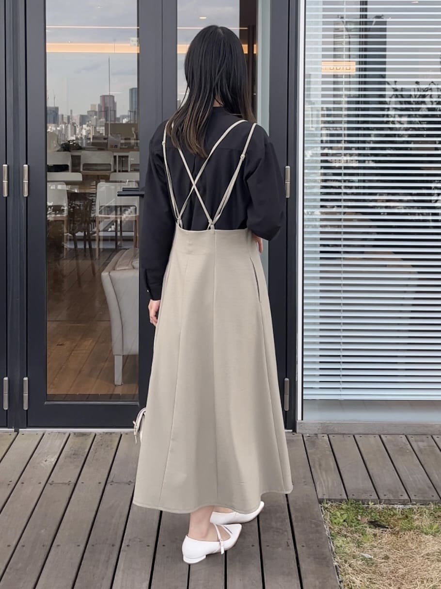 cotaniさんの「grove｜◆スパンビンテージフリルブラウス」を使ったコーディネート