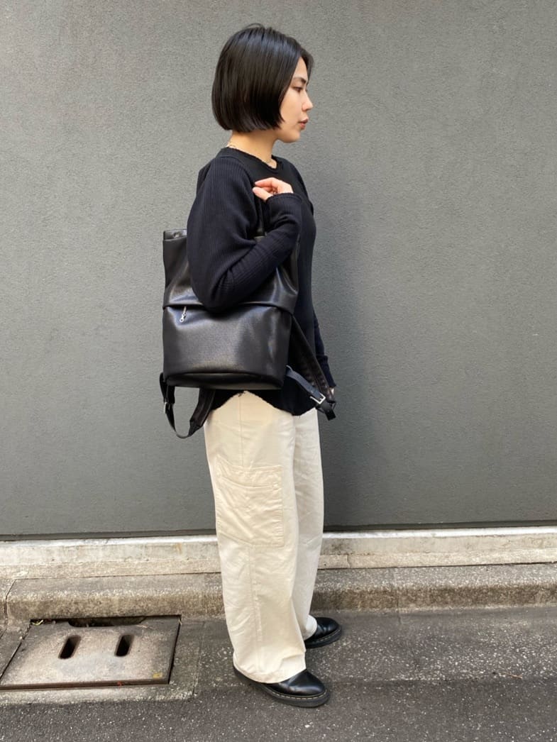 Uさんの「HIROKO HAYASHI｜MAMELI（マメリ）リュックS」を使ったコーディネート