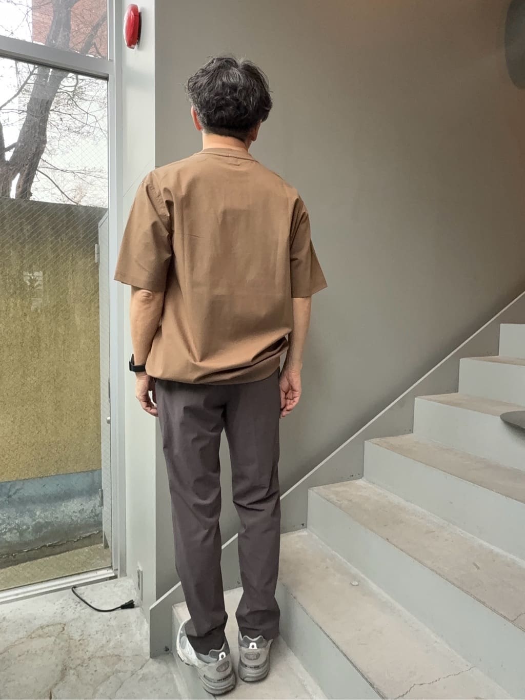 デザイナーTAKEman さんの「TAKEO KIKUCHI｜【抗菌防臭／5サイズ展開】ハイゲージポンチ Tシャツ」を使ったコーディネート