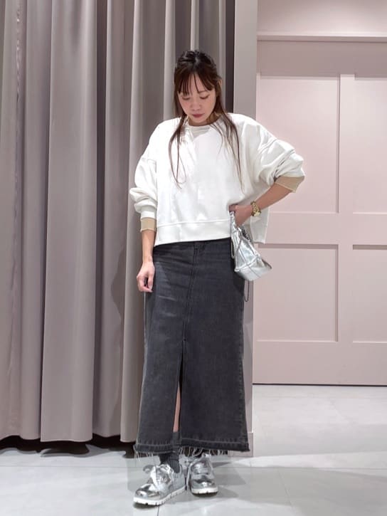 maiさんの「ESPERANZA｜サテンリボン2WAYスニーカー」を使ったコーディネート
