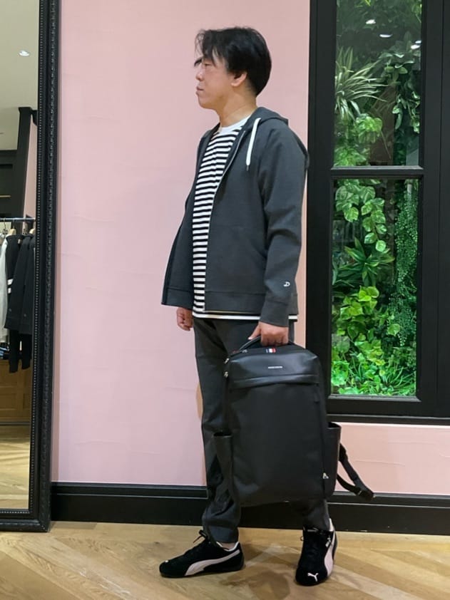 Nagaseさんの「DRESSTERIOR｜【荷重軽減】サスペンション バックパック」を使ったコーディネート