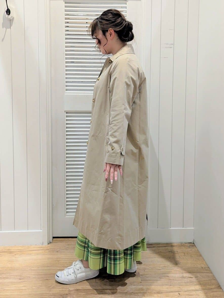 ayakaさんの「Dessin｜◆【選べる7色展開・洗える】後ろボタンニットプルオーバー七分袖（XS～L）」を使ったコーディネート