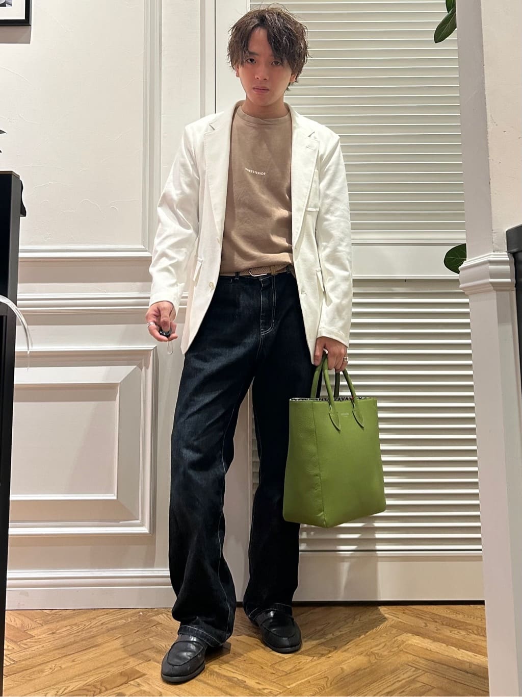 須田　慎二郎さんの「DRESSTERIOR｜【撥水加工/Safari5月号掲載】ローファー」を使ったコーディネート