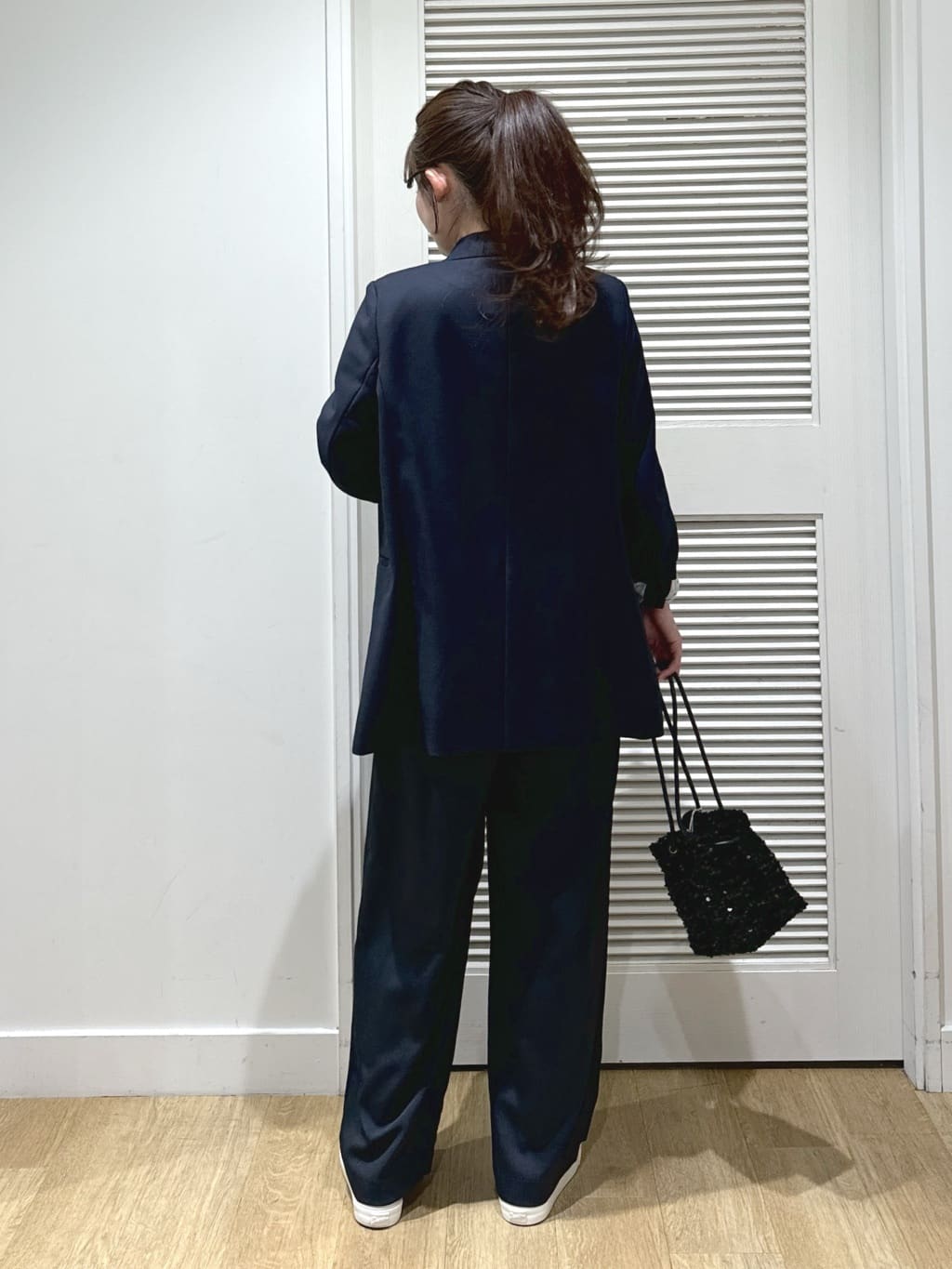 Harunaさんの「Dessin｜◆金ボタンダブルジャケット」を使ったコーディネート