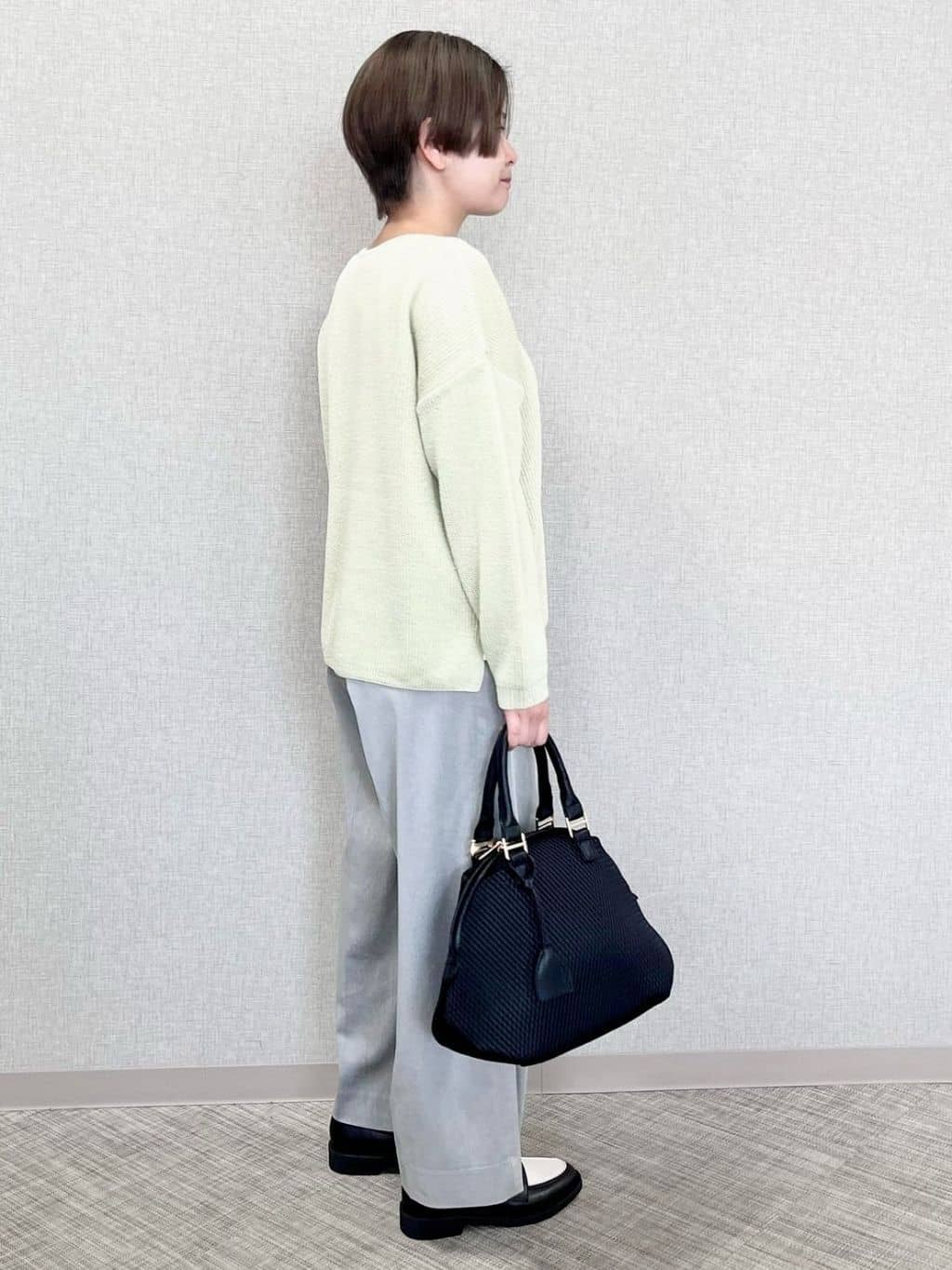 MATSUさんの「Reflect｜◆【夏SALE】クルーネックミックスカラーニット」を使ったコーディネート