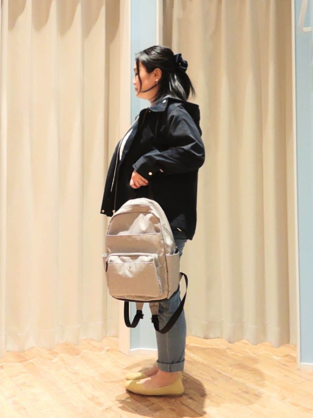 りんさんの「SHOO･LA･RUE｜◆【S-LL/防花粉/撥水】かわいいもかっこいいも叶える 欲張りマウンテンパーカ」を使ったコーディネート