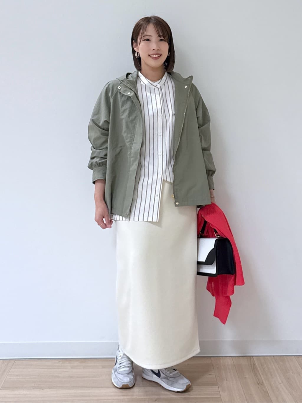 amiさんの「Reflect｜◆フーデッドライティブルゾン」を使ったコーディネート