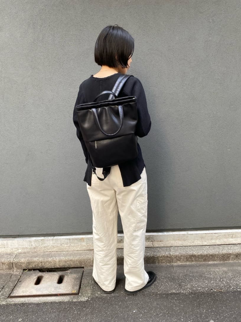 Uさんの「HIROKO HAYASHI｜MAMELI（マメリ）リュックS」を使ったコーディネート