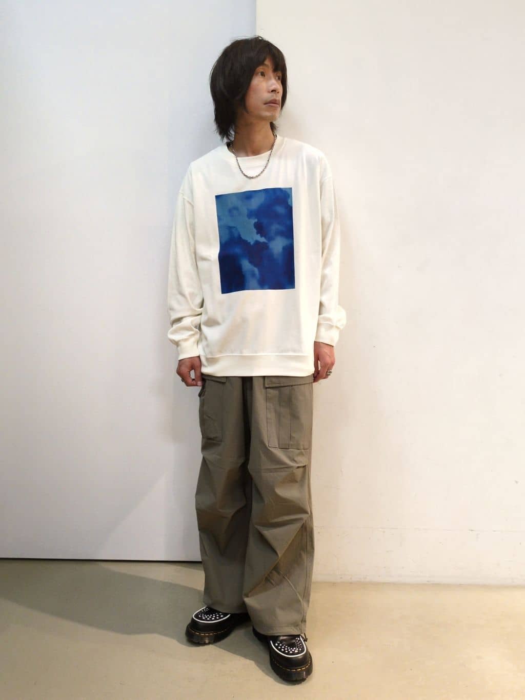 takeさんの「THE SHOP TK｜◆【CAVIAN/キャビアン】リサイクルシャークスキンジップブルゾン セットアップ可」を使ったコーディネート