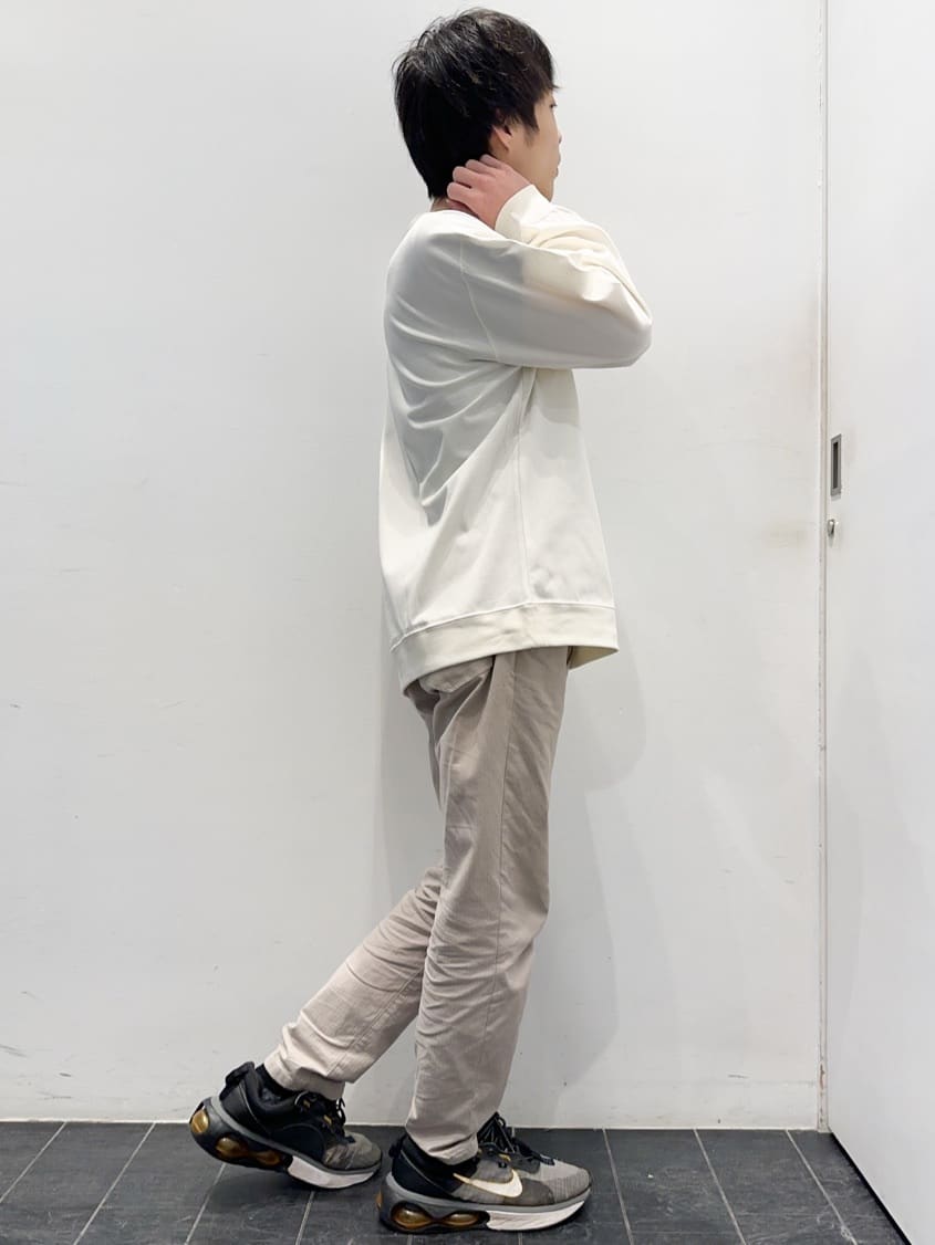 ちびちゃんさんの「THE SHOP TK｜【オールシーズン穿ける！】7DAYSストレッチへリンボンパンツ　ON&hArr;OFF兼用」を使ったコーディネート
