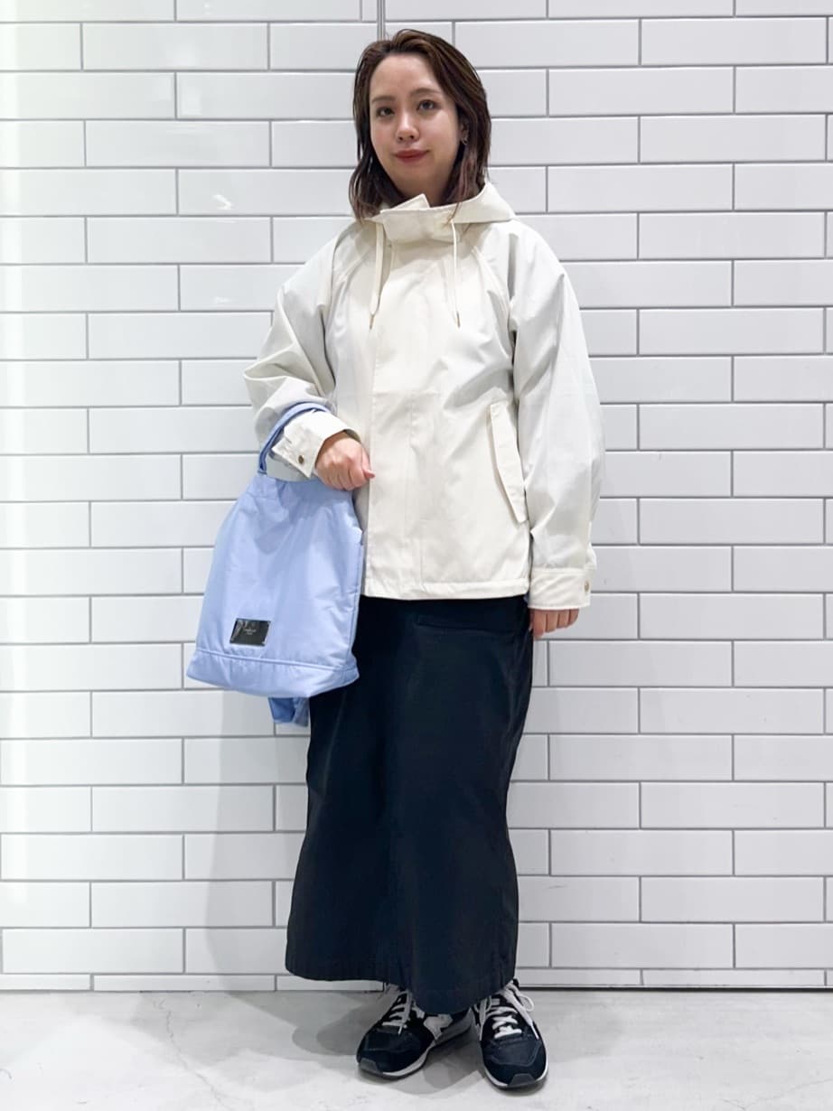 chicchi♪さんの「OPAQUE.CLIP｜◆《SS-LLsize》撥水フードブルゾン【洗濯機洗い可／花粉対応】」を使ったコーディネート